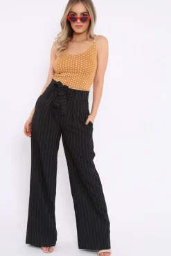 Rebellious Fashion Tan Polka Dot Crop Top - Synove