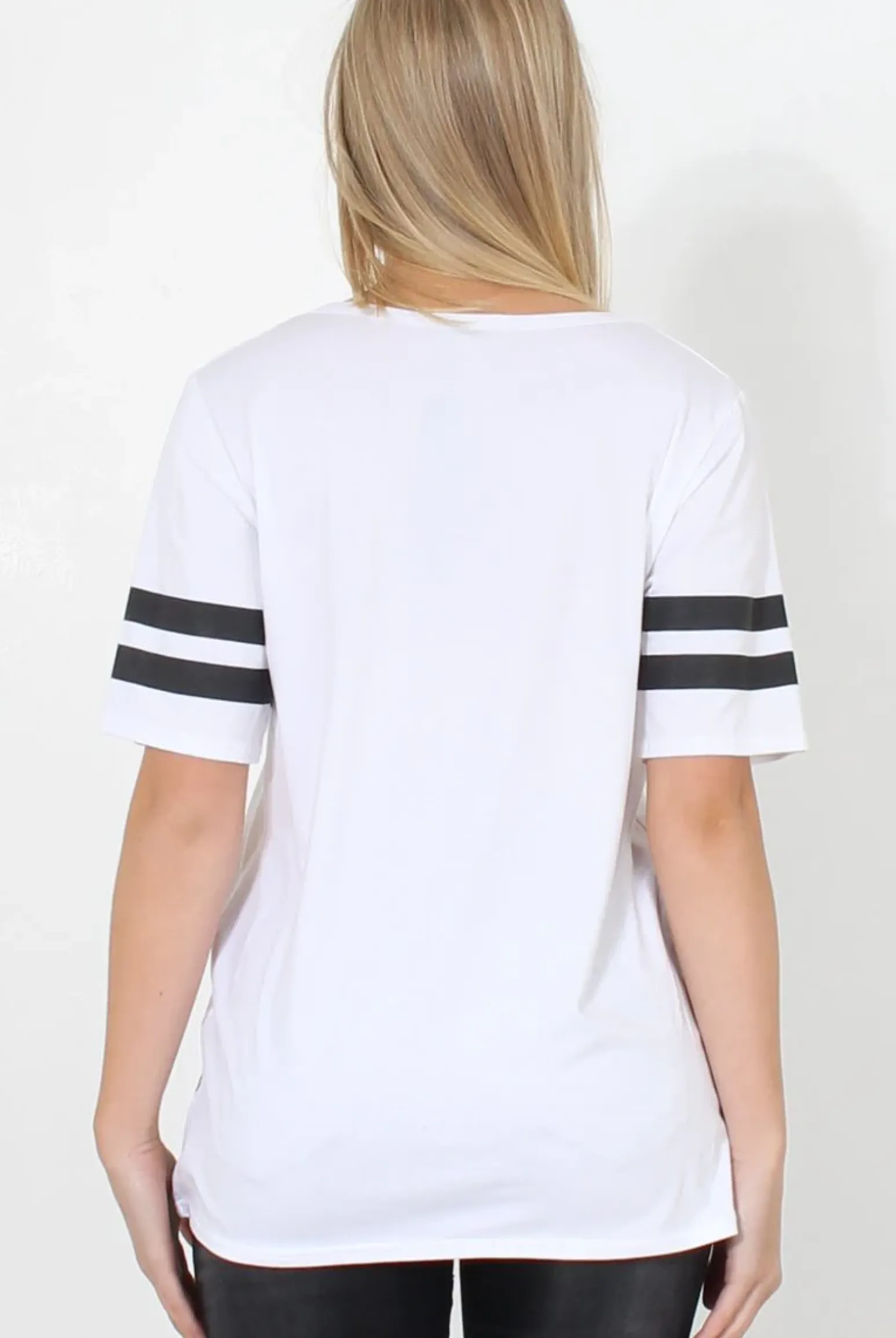 Rebellious Fashion Vixon White Slogan Tshirt