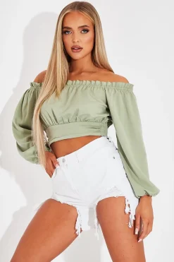 Rebellious Fashion White Denim Extreme Rip Front Shorts - Aarya