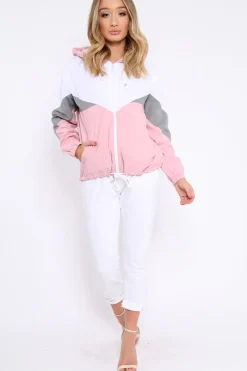 Rebellious Fashion White Elasticated Tie Waist Joggers - Cerena
