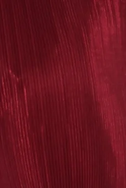 Rebellious Fashion Wine Pleated Long High Waisted Trousers - Jojo